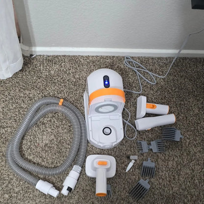 All-in-One Pet Grooming Vacuum Kit