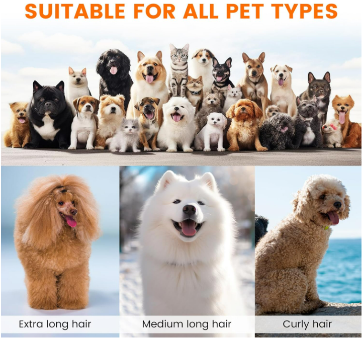 All-in-One Pet Grooming Vacuum Kit