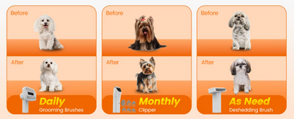All-in-One Pet Grooming Vacuum Kit