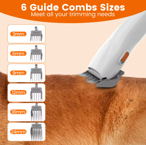 All-in-One Pet Grooming Vacuum Kit